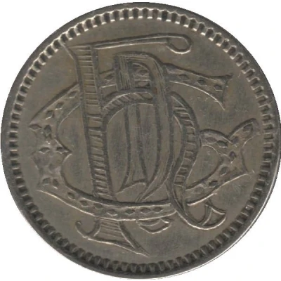 5 cents-Monogramme HDG ND front