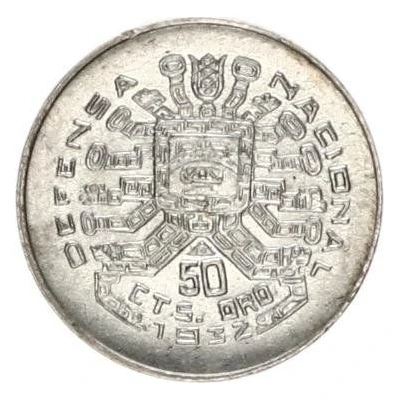 50 Centavos National Defense back