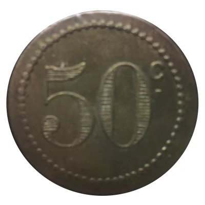 50 Centimes - Bar du Capitole ND back