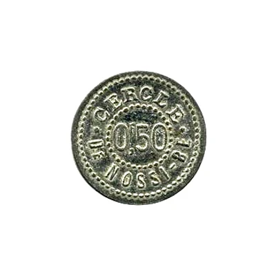 50 Centimes Cercle de Nossi-Bé ND front