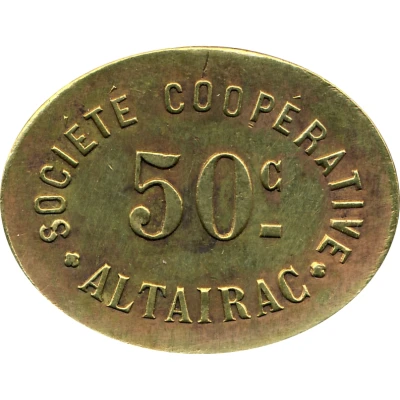 50 Centimes - Société Coopérative Altayrac ND front