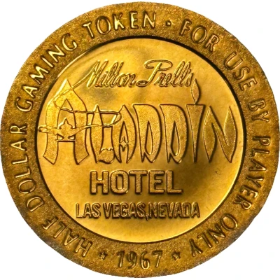 50 Cents - Aladdin Hotel Las Vegas, Nevada front