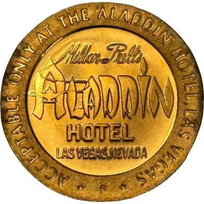 50 Cents - Aladdin Hotel Las Vegas, Nevada back