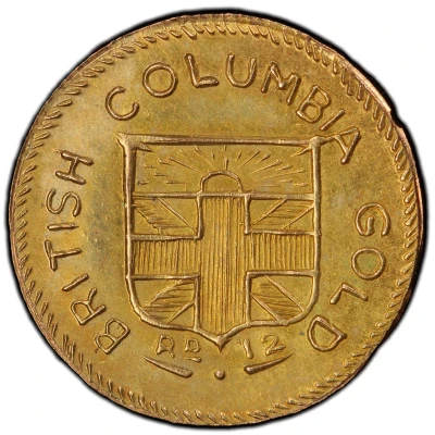 50 Cents - British Columbia Gold Indian head back