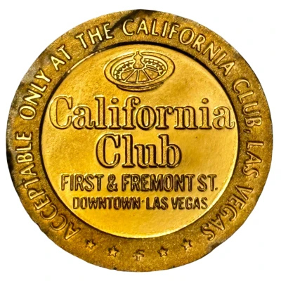 50 Cents - California Club Las Vegas, Nevada back
