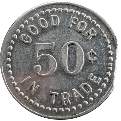 50 Cents - E. L. Frey ND back