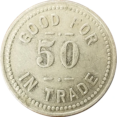 50 Cents - F.M. King ND back