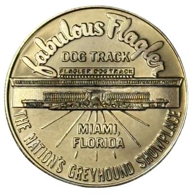 50 Cents - Fabulous Flager Dog Track Miami, Florida front