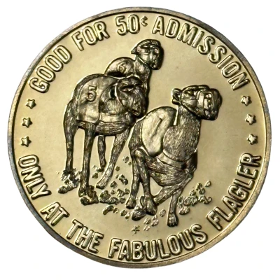 50 Cents - Fabulous Flager Dog Track Miami, Florida back
