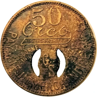 50 Cents - General Dept. Stores ND back