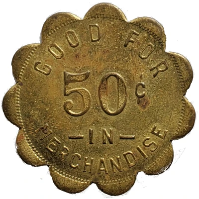 50 Cents - George Pronschinske (Waumandee, Wisconsin) ND back