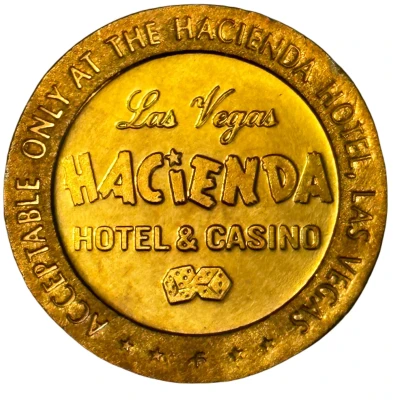 50 Cents - Hacienda Hotel and Casino Las Vegas, Nevada back