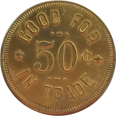 50 Cents - Hassen Aleck Co. ND back