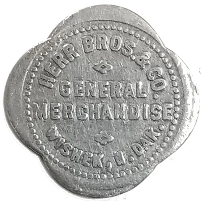 50 Cents - Herr Bros. and Co. (Wishek, North Dakota) ND front