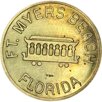 50 Cents - Leetran Trolley (Ft. Myers Beach, Florida) ND front