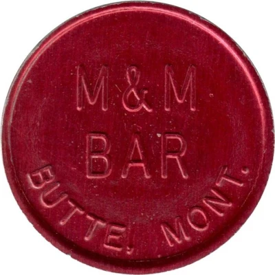 50 Cents - M&M Bar (Butte, Montana) ND front