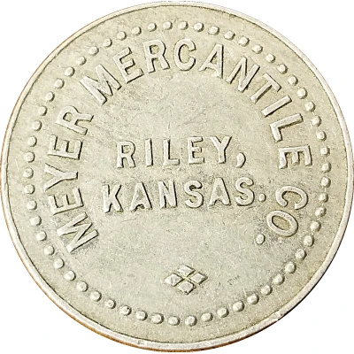 50 Cents - Meyer Mercantile Co. ND front