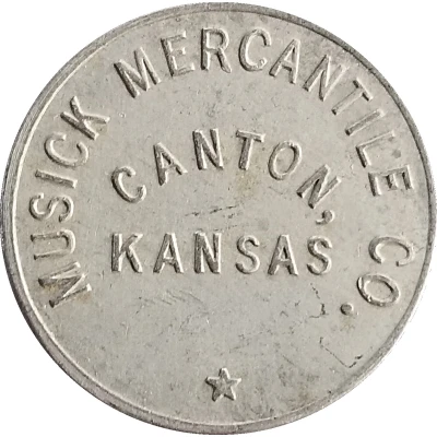 50 Cents - Musick Mercantile Co. ND front
