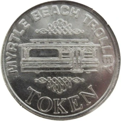 50 Cents - Myrtle Beach Trolley (Myrtle Beach, South Carolina) ND front