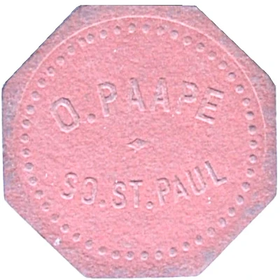 50 Cents - O. Paape (South Saint Paul, Minnesota) ND front