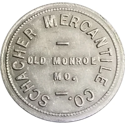 50 Cents - Schacher Mercantile Co. ND front
