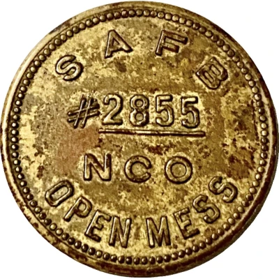 50 Cents - Scott AFB NCO Open Mess (Scott AFB, Illinois) ND front