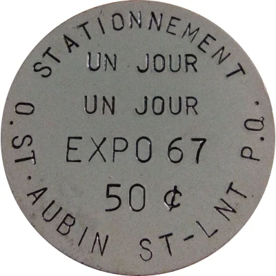 50 Cents - St. Aubin Un Jour, Grey ND front