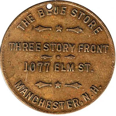 50 Cents - The Blue Store (Manchester, New Hampshire) ND front