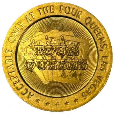50 Cents - The Four Queens Las Vegas, Nevada back