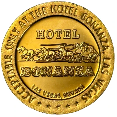 50 Cents - The Hotel Bonanza Las Vegas, Nevada back