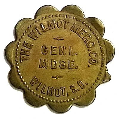 50 Cents - The Wilmot Mercantile Co. (Wilmot, South Dakota) ND front