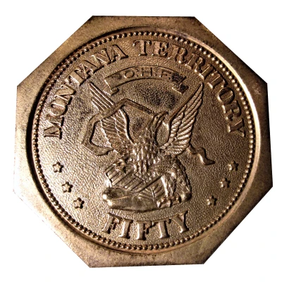 50 Dollars - Montana Centennial front