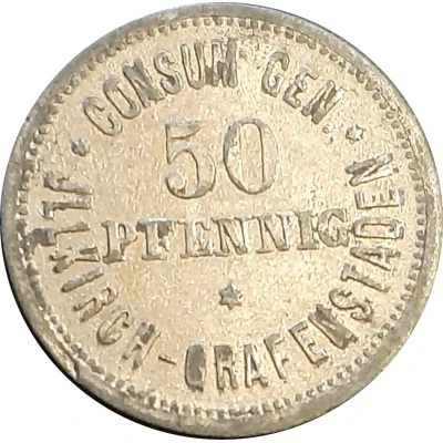 50 Pfennigs - Illkirch (Consum-Genossenschaft) ND front