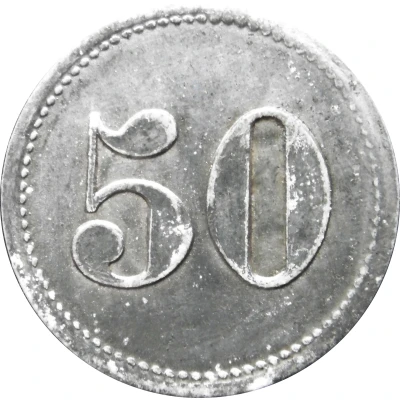 50 Pfennigs - Konsum Verein (Maudach) ND back