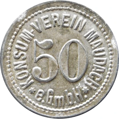 50 Pfennigs - Konsum Verein (Maudach) ND front