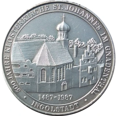 500 Years of Gnadenthal Monastery Ingolstadt front