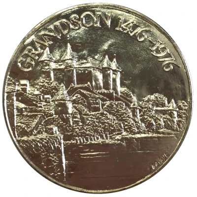 500 years of the Battle of Grandson front