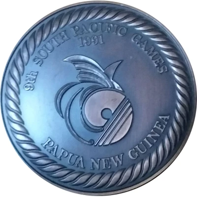 9th South Pacific Games Medallion front