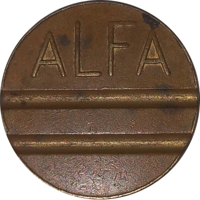 Alfa game token ND back