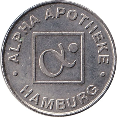 Alpha Taler - Alpha Apotheke (Hamburg) ND front