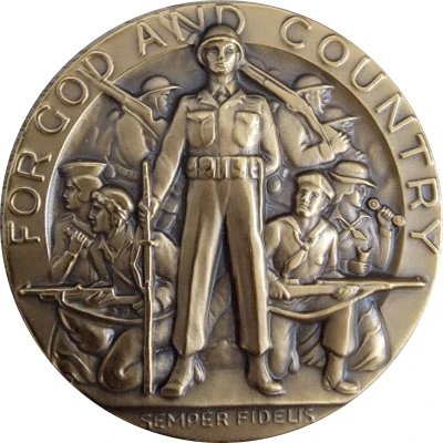 American Legion School Award Medal front