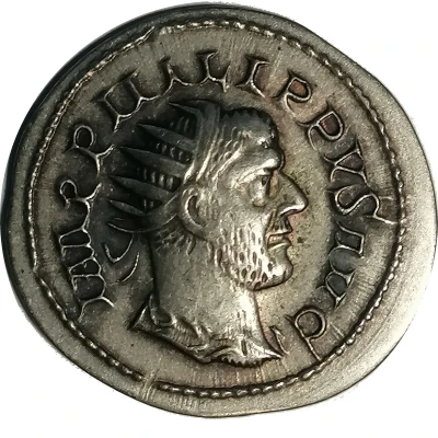 Antoninianus - Philippus I SAECVLARES AVGG Replica front