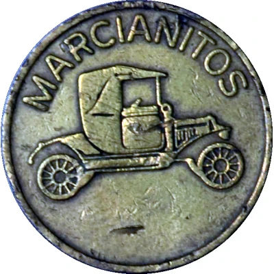 Arcade Token - Marcianitos ND front