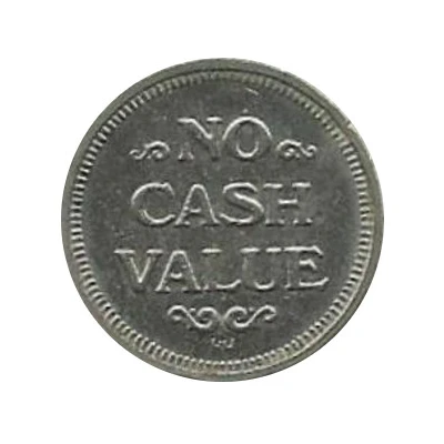 Arcade Token - McSugar's Ridge Plaza (Davie, Florida) ND back
