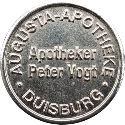 Augusta Taler - Augusta Apotheke (Duisburg) ND front