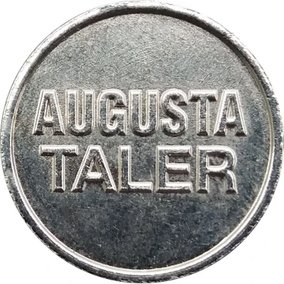 Augusta Taler - Augusta Apotheke (Duisburg) ND back
