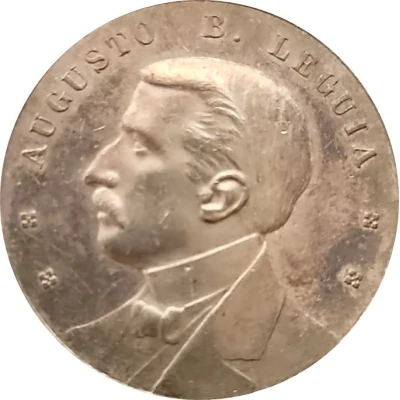 Augusto B. Leguia Rimac Canal Inaguration Medal ND front