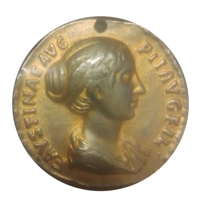 Aureus - Faustina the Younger VENERI GENETRICI; Venus front