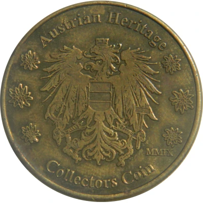 Austrian Heritage Collectors Coin - Wien ND back