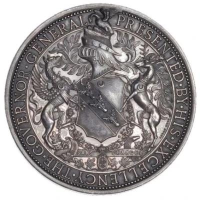 Award - Victoria Governor-General's Prize; silver back